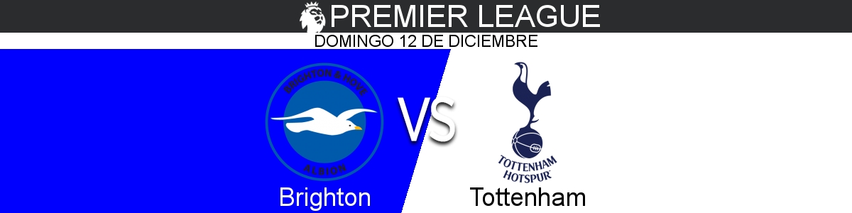 Brighton & Hove Albion Vs. Tottenham Hotspur – Caliente.MX