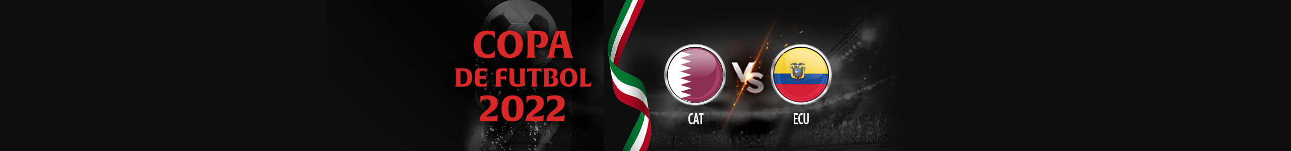 Copa Mundial 2022 - Qatar vs Ecuador