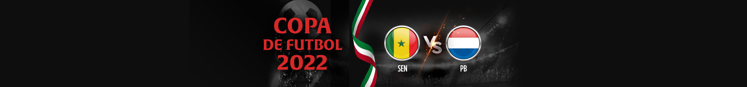 Copa Mundial 2022 - Senegal vs Paises Bajos