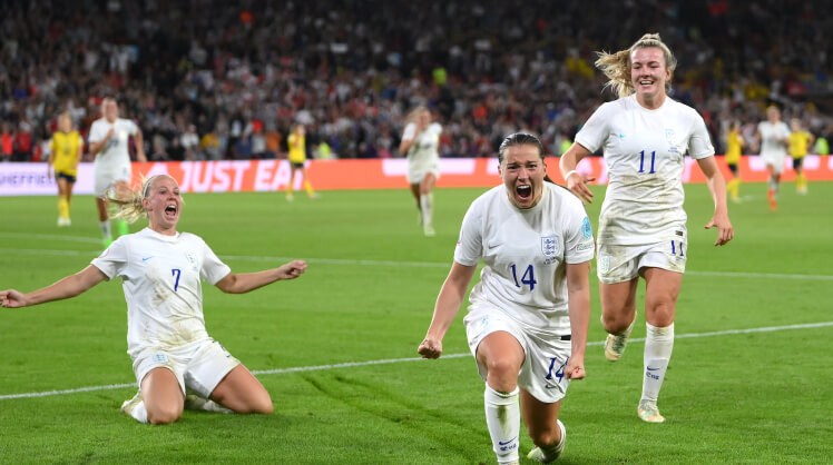 Todo está listo para disputar la final de la Eurocopa Femenil de Inglaterra.