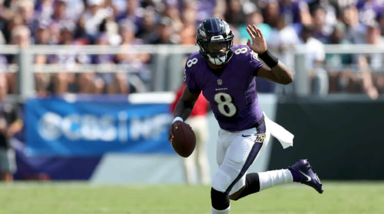 Ravens vencen a Patriots.