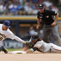 Giants vencen a Brewers.