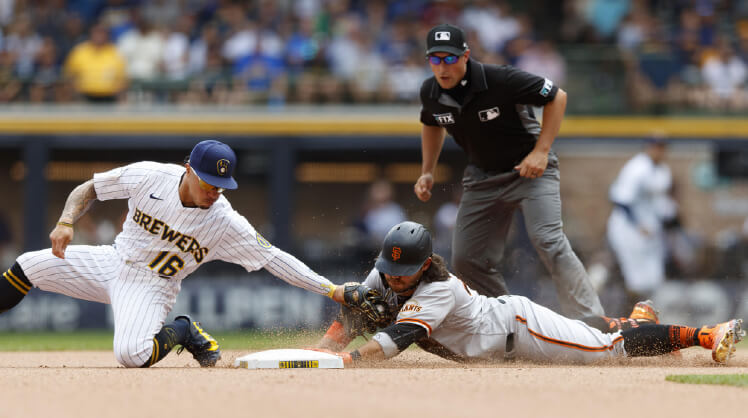 Giants vencen a Brewers.