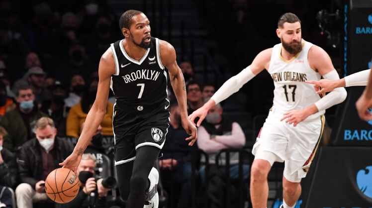 Nets vencen a Pelicans.