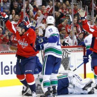 Capitals vence a Canucks.