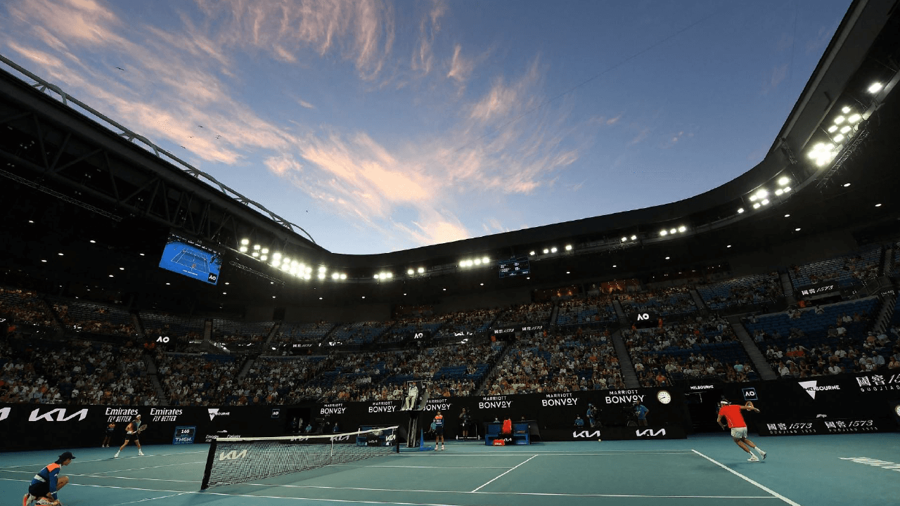 Un espectacular torneo en Melbourne, Australia.