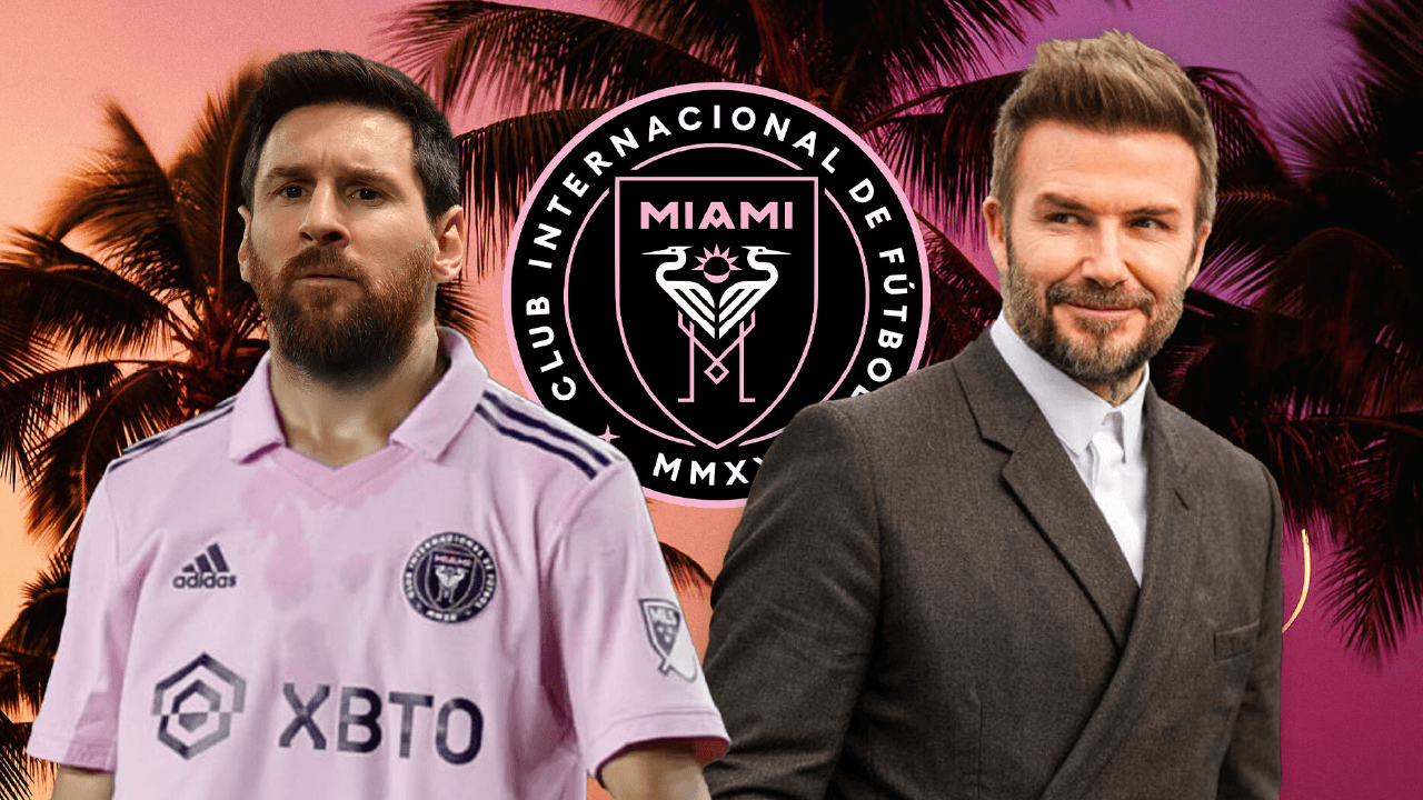 Messi y Beckham estarán juntos en el Inter Miami.