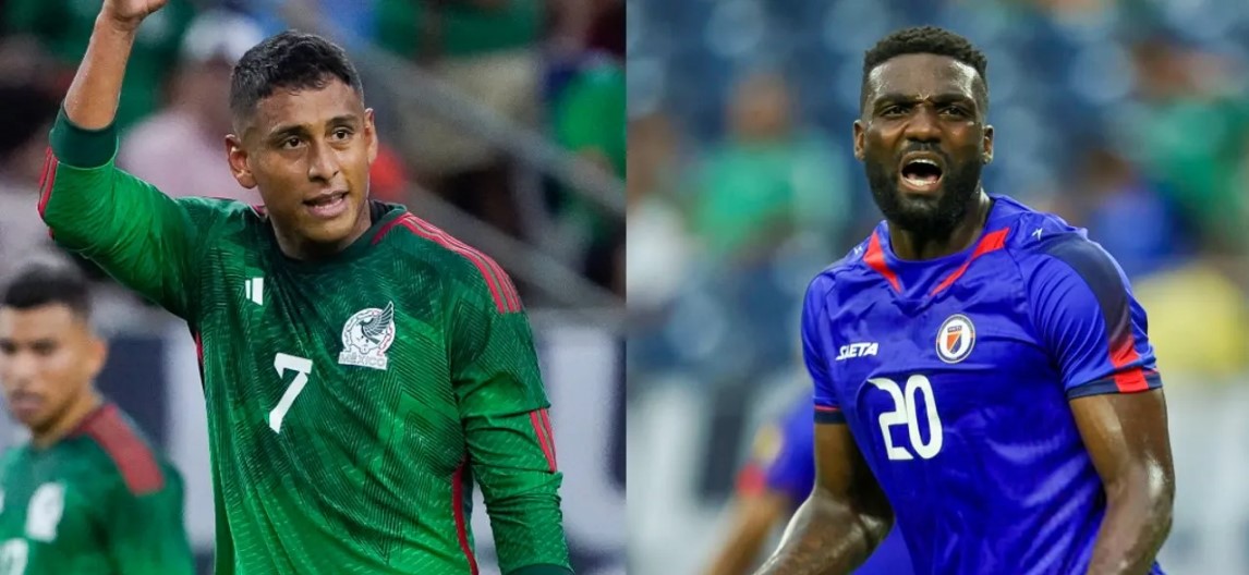 Haiti y México se enfrentan en fase de grupos de Copa Oro