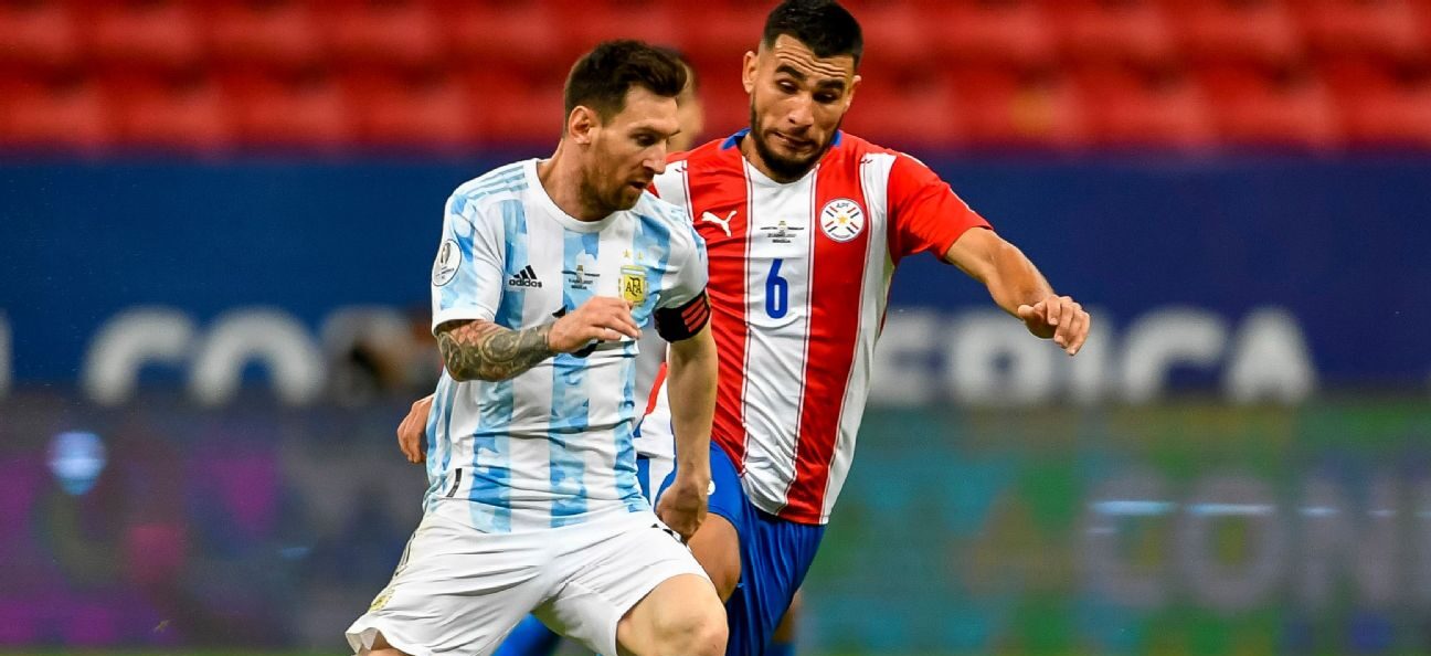 Argentina y Paraguay se enfrentan en las Eliminatorias Conmebol