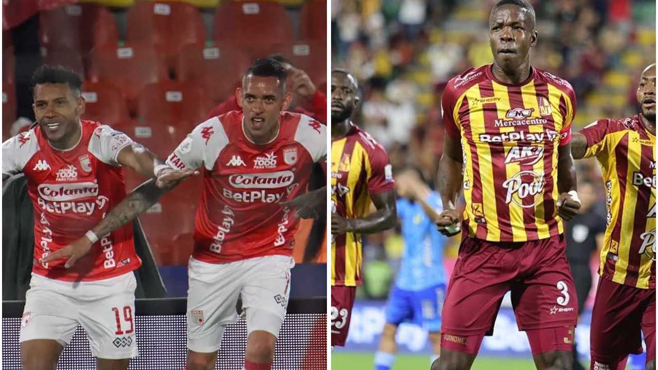 Independiente Santa Fe vs Deportes Tolima