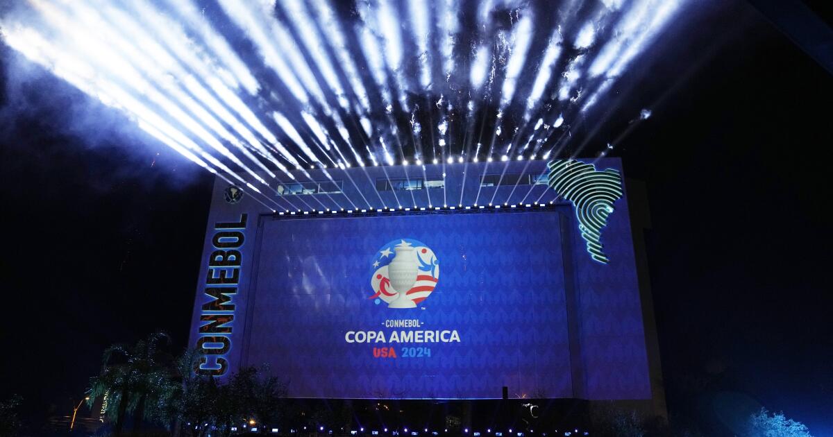 Presentación logo Copa America 2024