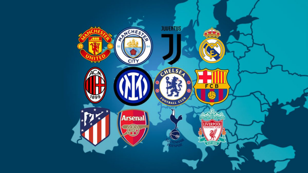 Equipos dominantes en las Ligas Top de Europa