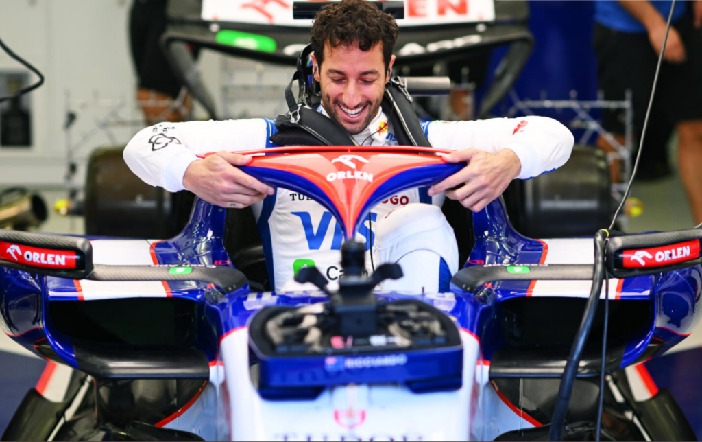 Daniel Ricciardo en su Williams