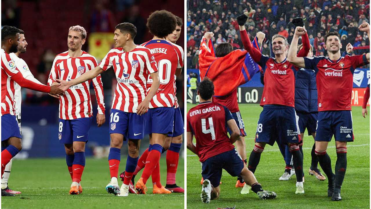 Atlético de Madrid vs Osasuna
