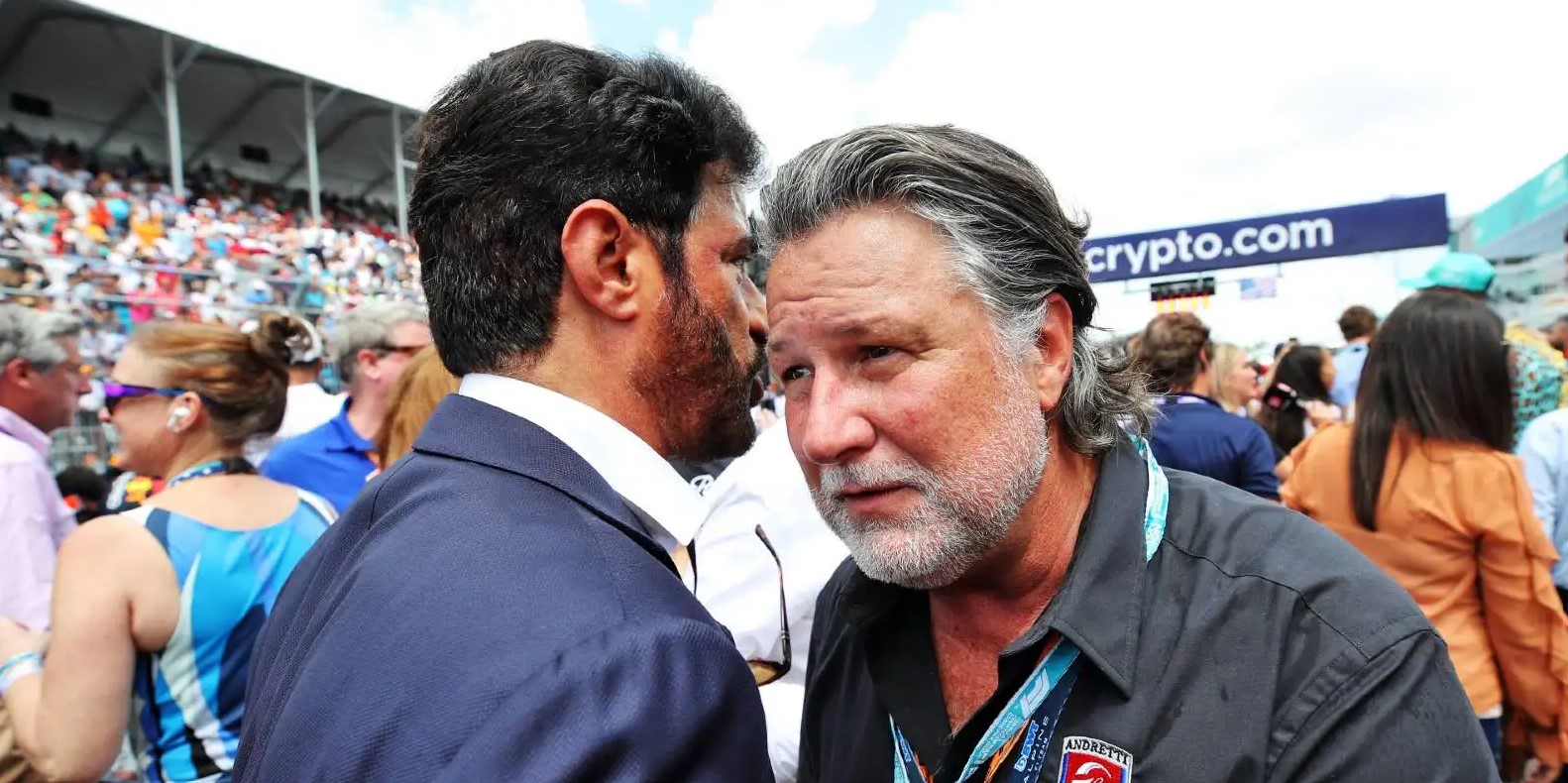 Sulayem y Andretti en al GP de Miami