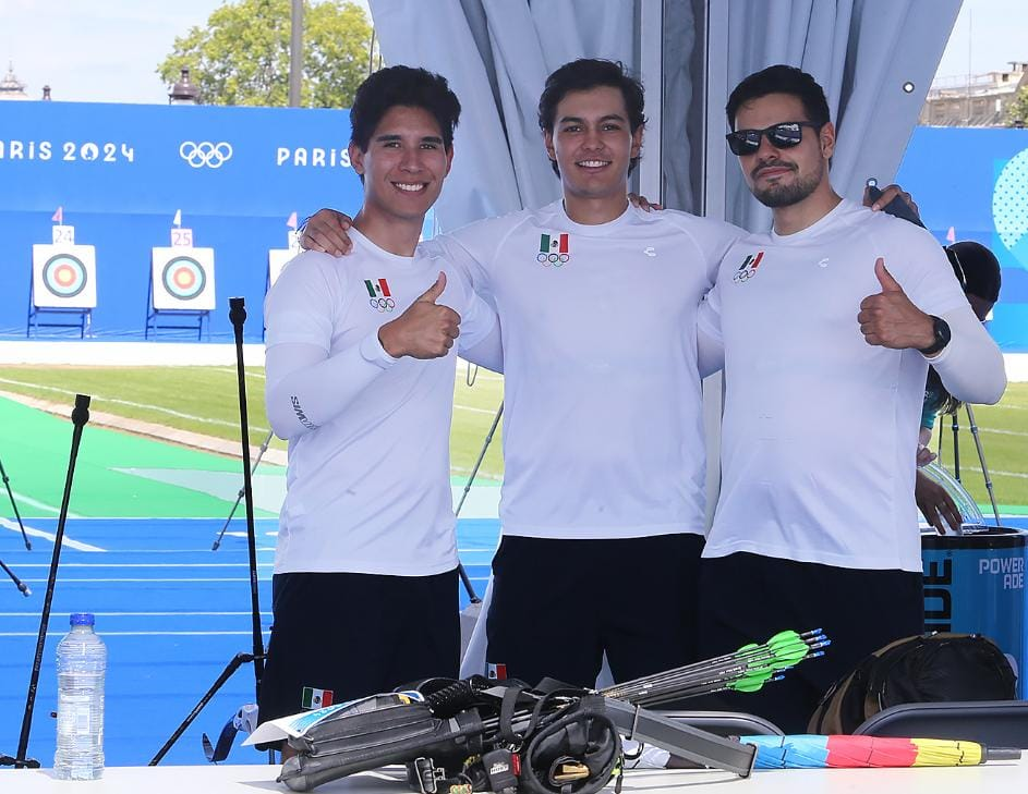 Carlos Rojas, Matías Grande y Bruno Martinez