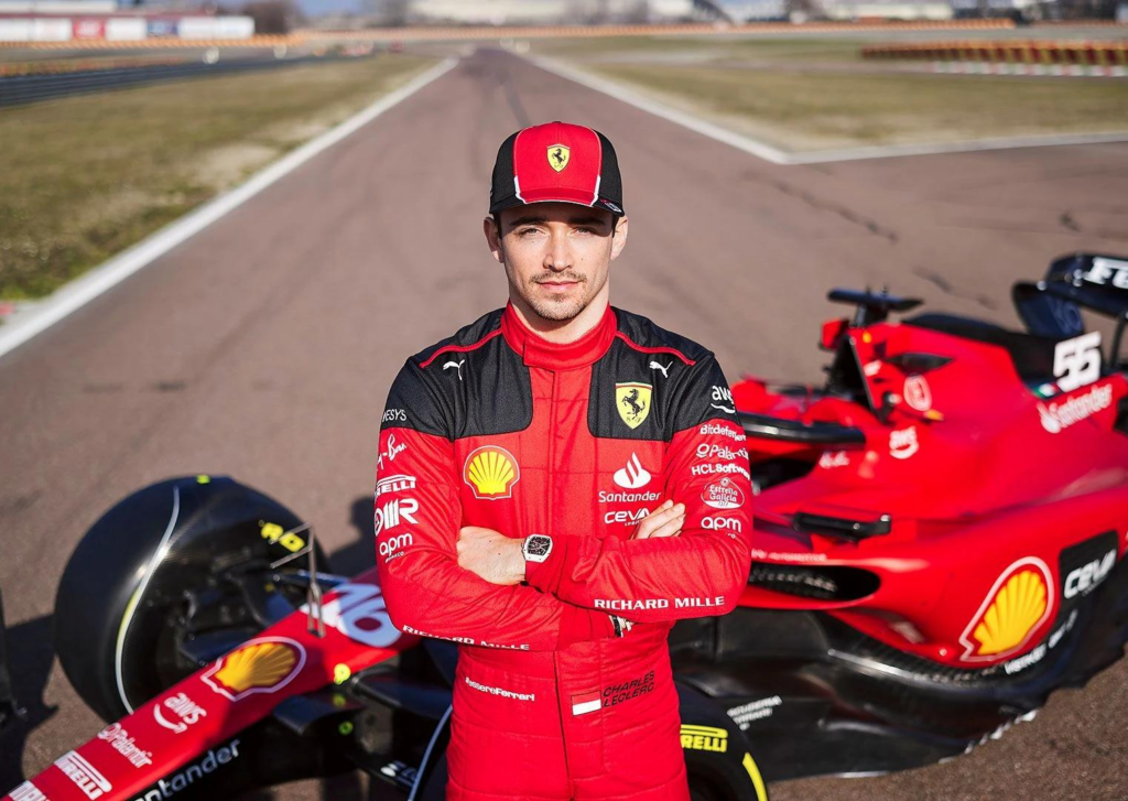 Charles Leclerc de Ferrari