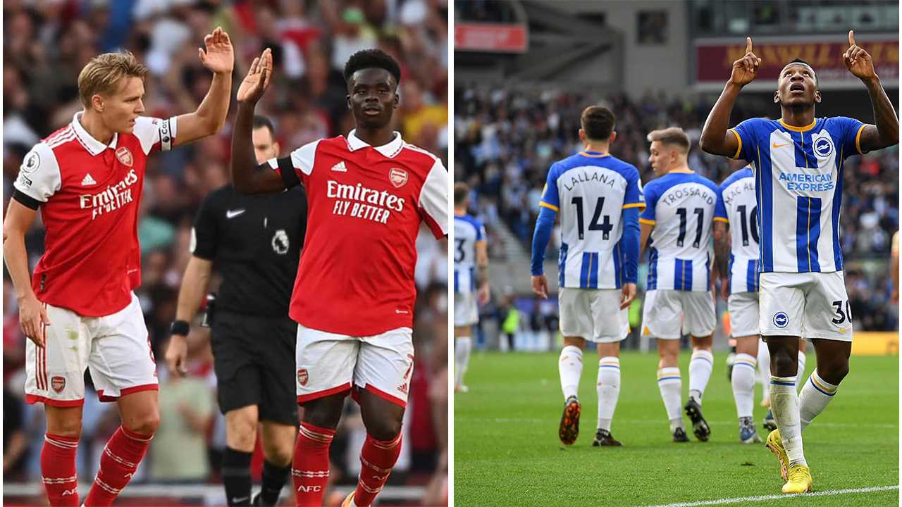 Arsenal vs Brighton & Hove Albion