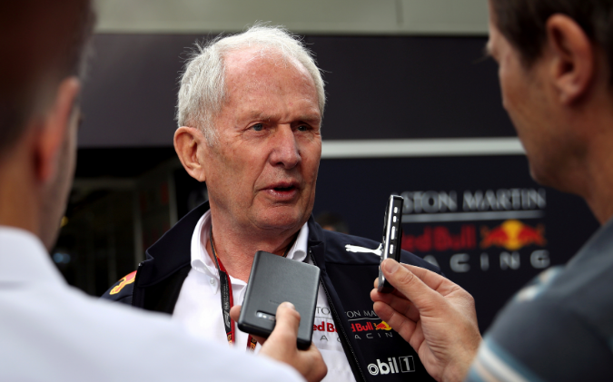 Helmut Marko en entrevista