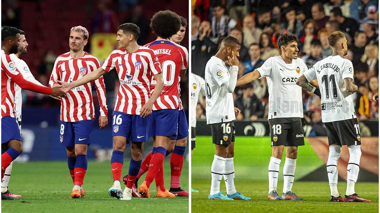 Atlético de Madrid vs Valencia