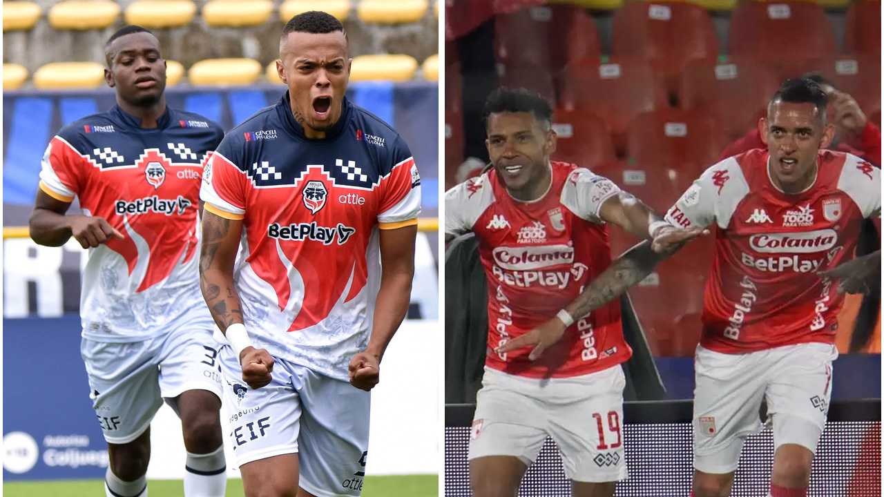 Fortaleza CEIF vs Independiente Santa Fe