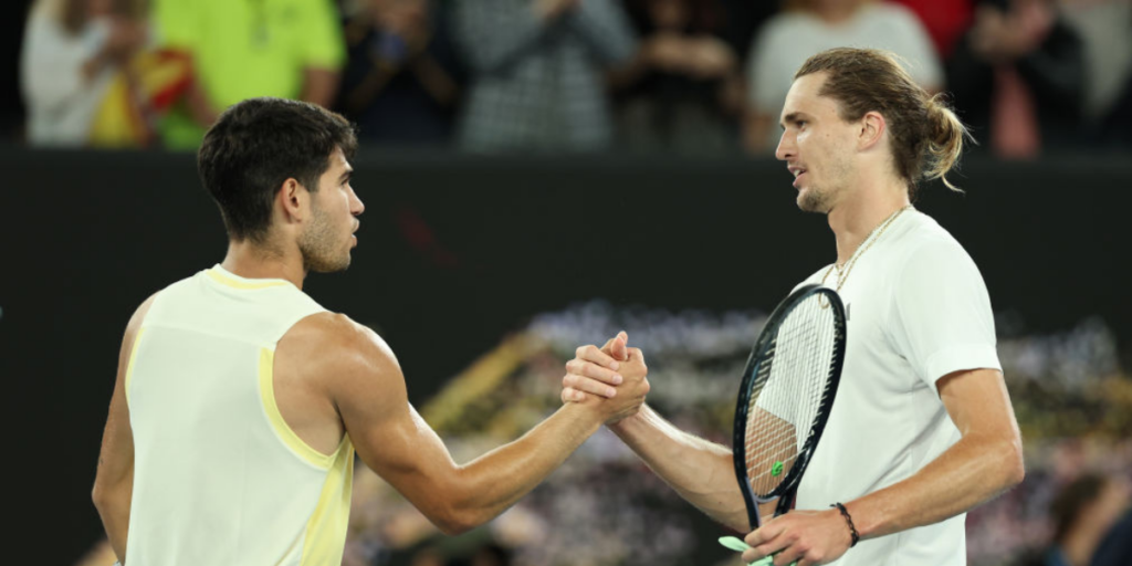 Alcaraz y Zverev juntos en la Laver Cup