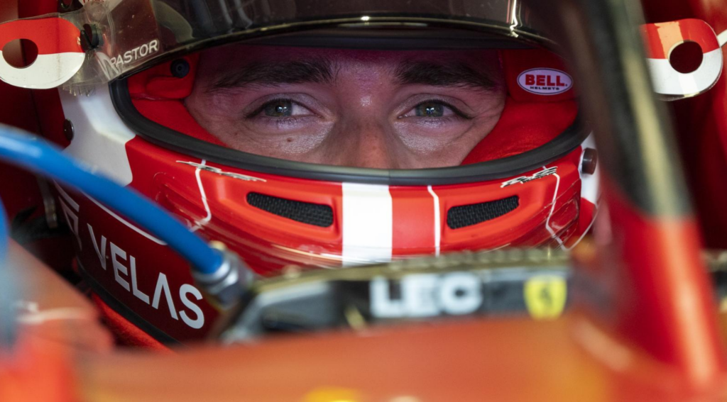 Charles Leclerc en su SF24