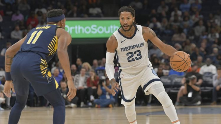 Rose con los Grizzlies de Memphis