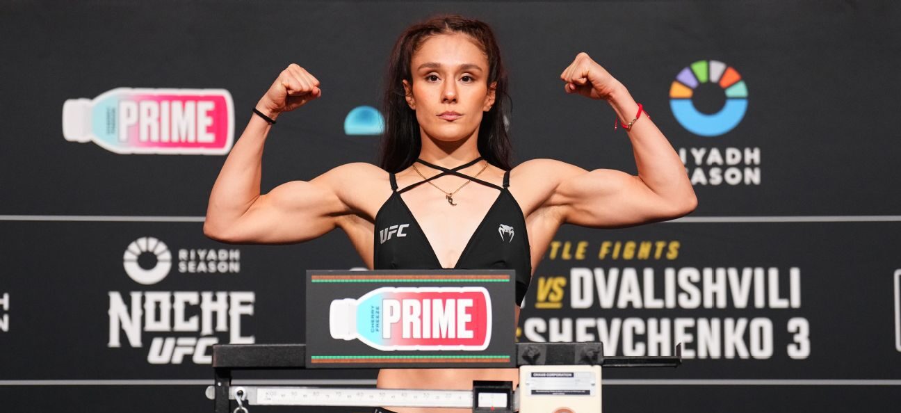 Alexa Grasso dio el peso para UFC 306