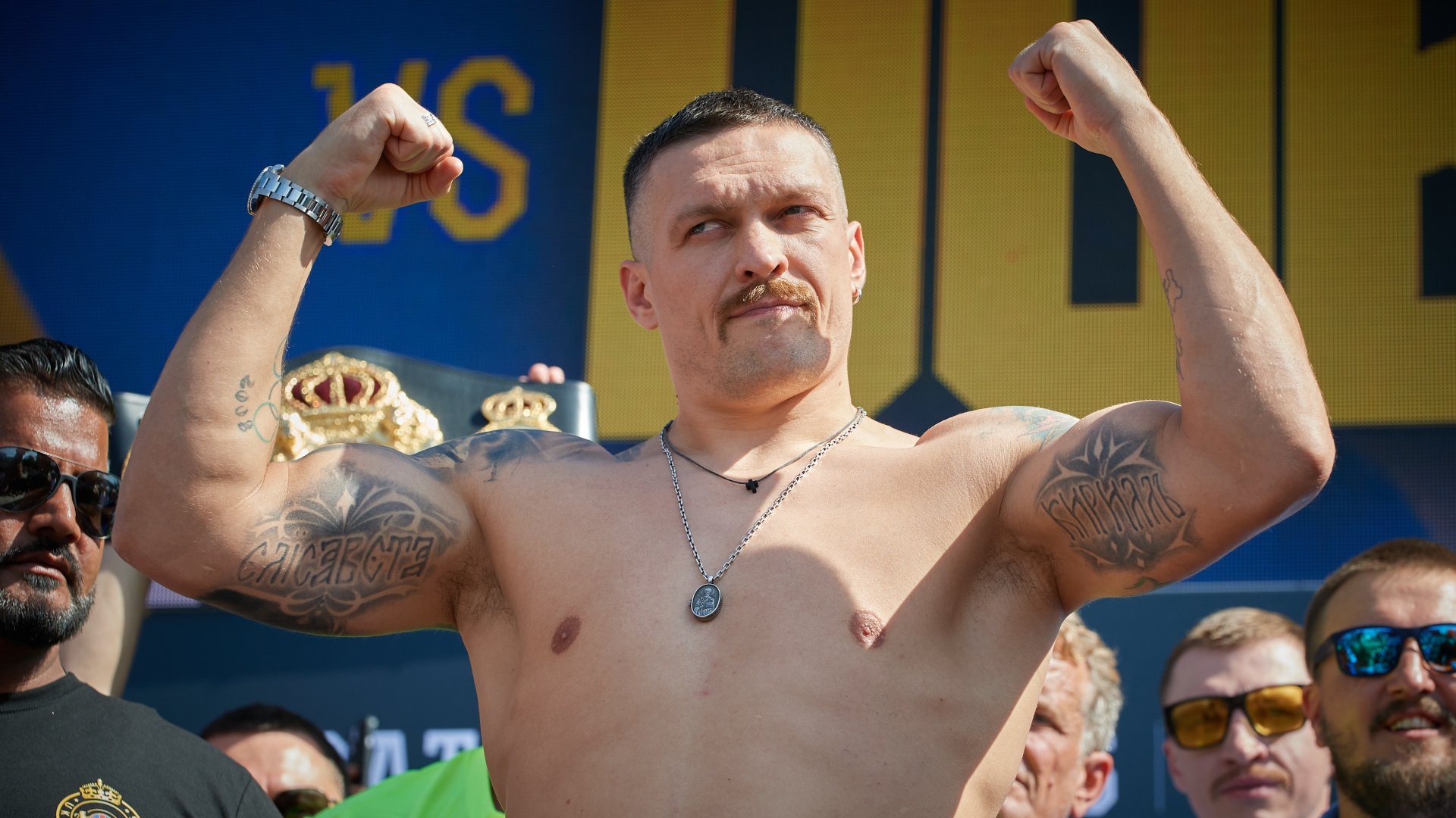 Usyk fue arrestado en Cracovia