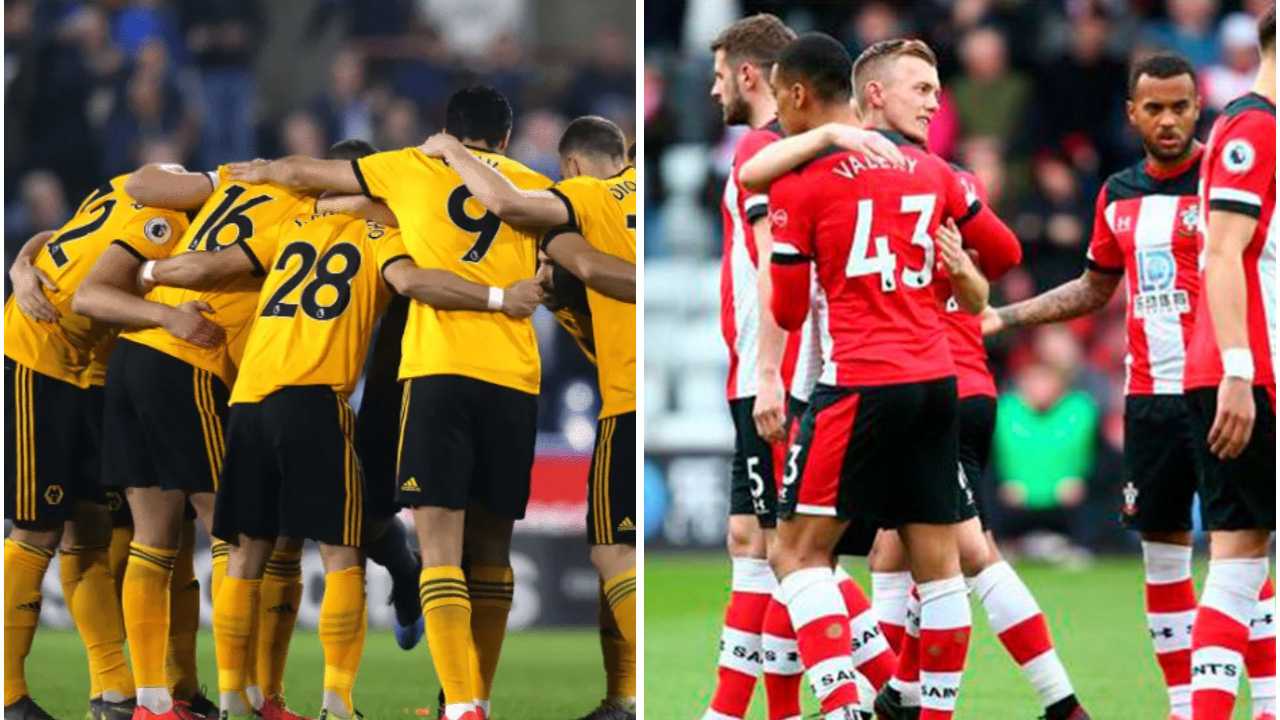 Wolverhampton Wanderers vs Southampton