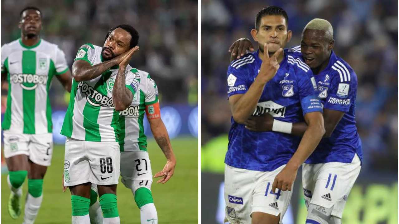 Atlético Nacional vs Millonarios