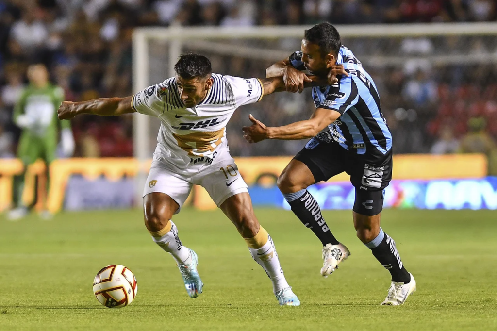 Querétaro vs Pumas por Caliente.mx